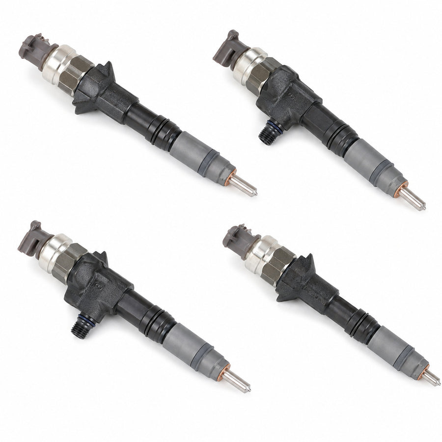 4PCS Fuel Injector Set 1J770-53050 1J770-53075 295050-1980 for Selected Kubota V3307 Tier 4