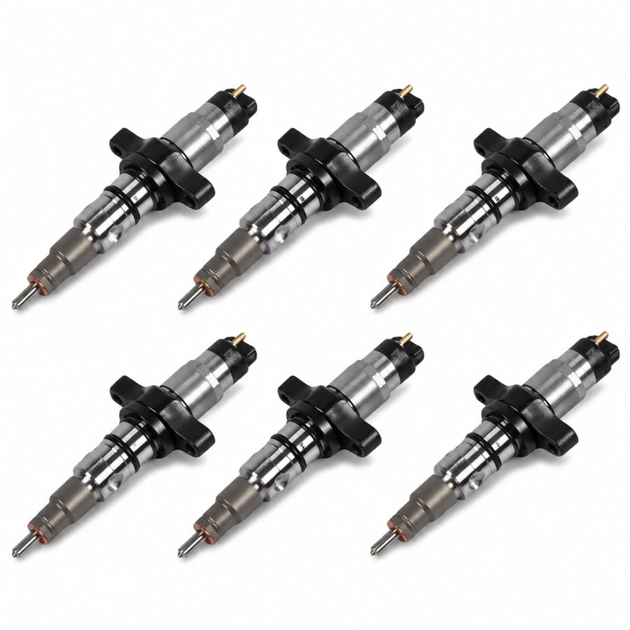 6PCS Fuel Injector Set 0445120238 0986435505 for Selected Dodge Ram 2500 3500 Diesel Applications