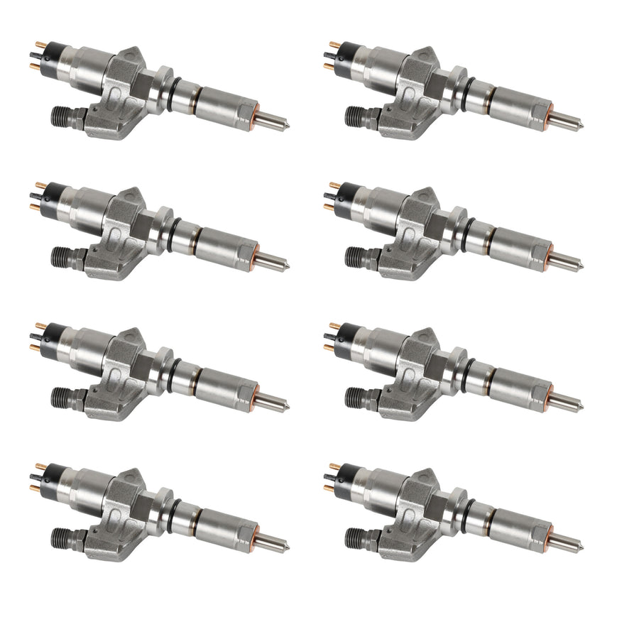 Fuel Injector Set 0445120008 97208074 0986435502 for 2001-2004.5 Chevy GMC Duramax LB7 6.6L