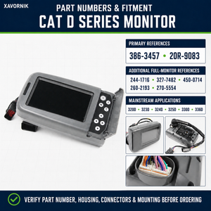 386-3457 327-7482 450-0714 Excavator Monitor for CAT Caterpillar 312D 319D 320D 330D product image 3