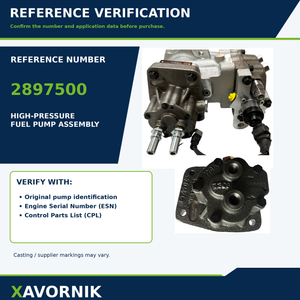 2897500 High-Pressure Fuel Pump