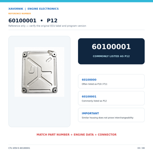 60100001 Engine Control Unit