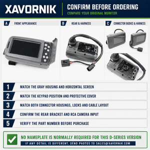XAVORNIK 20R-9083 244-1716 260-2193 Monitor for CAT Caterpillar 323D 324D 325D 330D product image 6