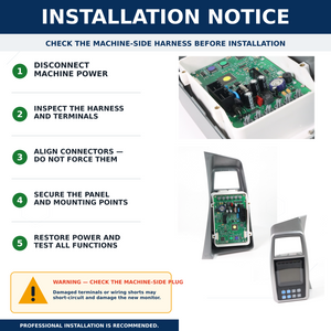539-00076 Excavator Monitor