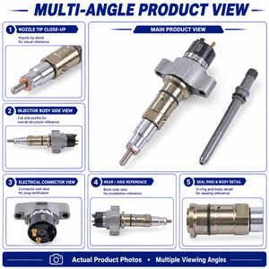 2872331 5579409 5579409PX 2872331PX Fuel Injector Kit with Tubes Compatible with Cummins ISC8.3 ISL8.9 XPI – Set of 6 product image 8