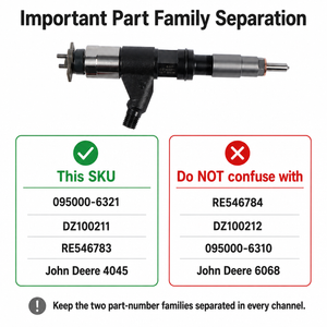 095000-6320 Fuel Injector