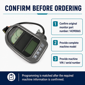 14390065 VOE14390065 Programmed Excavator Monitor