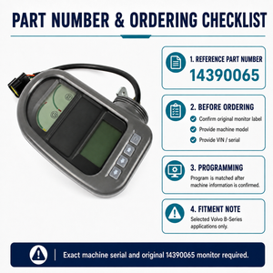 14390065 VOE14390065 Programmed Excavator Monitor