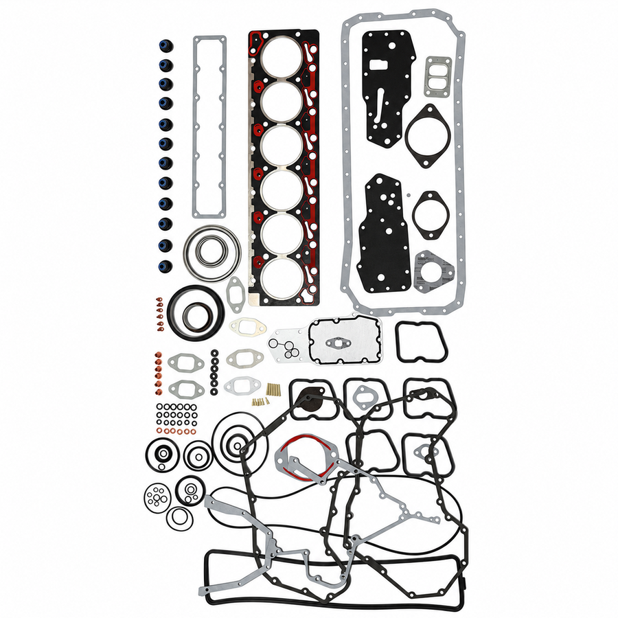 Overhaul Gasket Kit for Cummins 6B 6BT 6BTA S6D102 5.9L 12-Valve Diesel Engine, Full Gasket Set