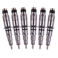 6 Pack Fuel Injector Set 0445120059 0445120231 6754-11-3011 5263262 3976372 4945969 for Cummins QSB6.7 and Komatsu SAA6D107E-1