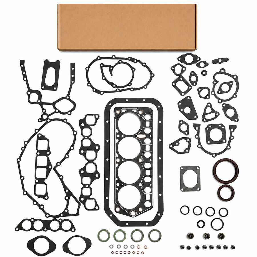 XAVORNIK Engine Overhaul Gasket Kit 04111-78150-71 for Toyota 4Y 2.2L OHV Industrial Forklift Engine, Full Gasket Set