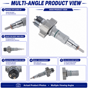 6PCS Fuel Injector Set 5579403 2872127 4954679 4954927 4984332 Compatible with Cummins ISC ISL 8.9L XPI Diesel Applications product image 7