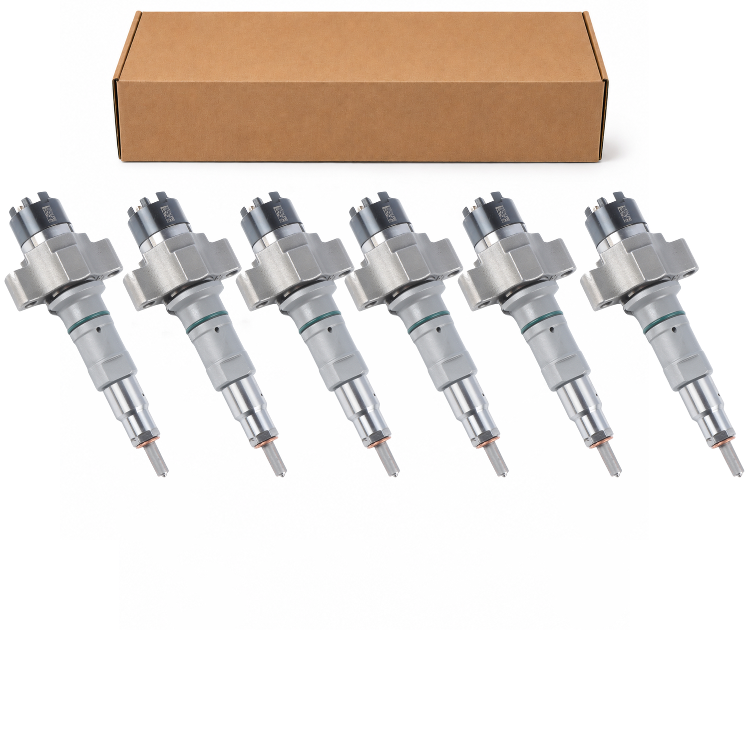 6PCS Fuel Injector Set 5579403 2872127 4954679 4954927 4984332 Compatible with Cummins ISC ISL 8.9L XPI Diesel Applications product image 1