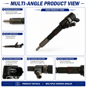 0445110558 04123831 Fuel Injector Set of 4 for Deutz TCD 3.6 L4 – Ref. 0445110455 04123872 product image 3