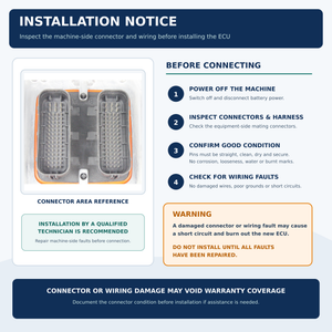 Programmed E-ECU Controller Unit 60100000 VOE60100000 for VOLVO Excavators Graders Loaders product image 3