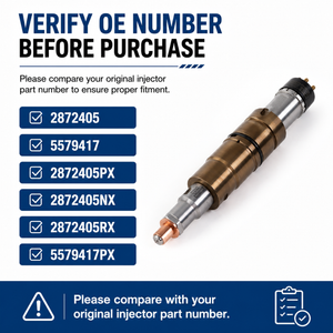 6PCS Fuel Injector and Tube Set 2872405 5579417 for Cummins ISX15 QSX15 product image 2